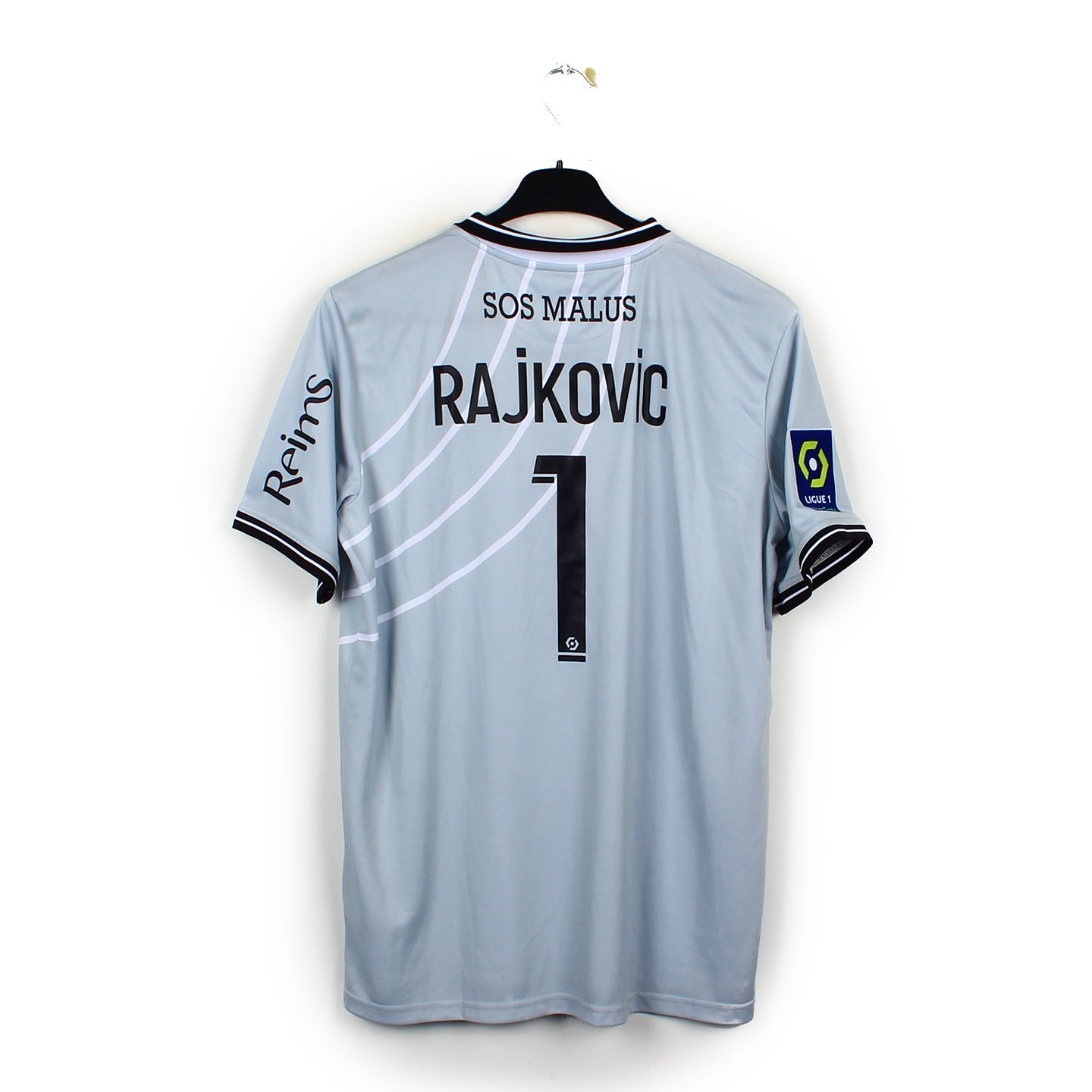 2021/22 - Stade de Reims - Rajkovic #1 (XL) [MATCH ISSUE]