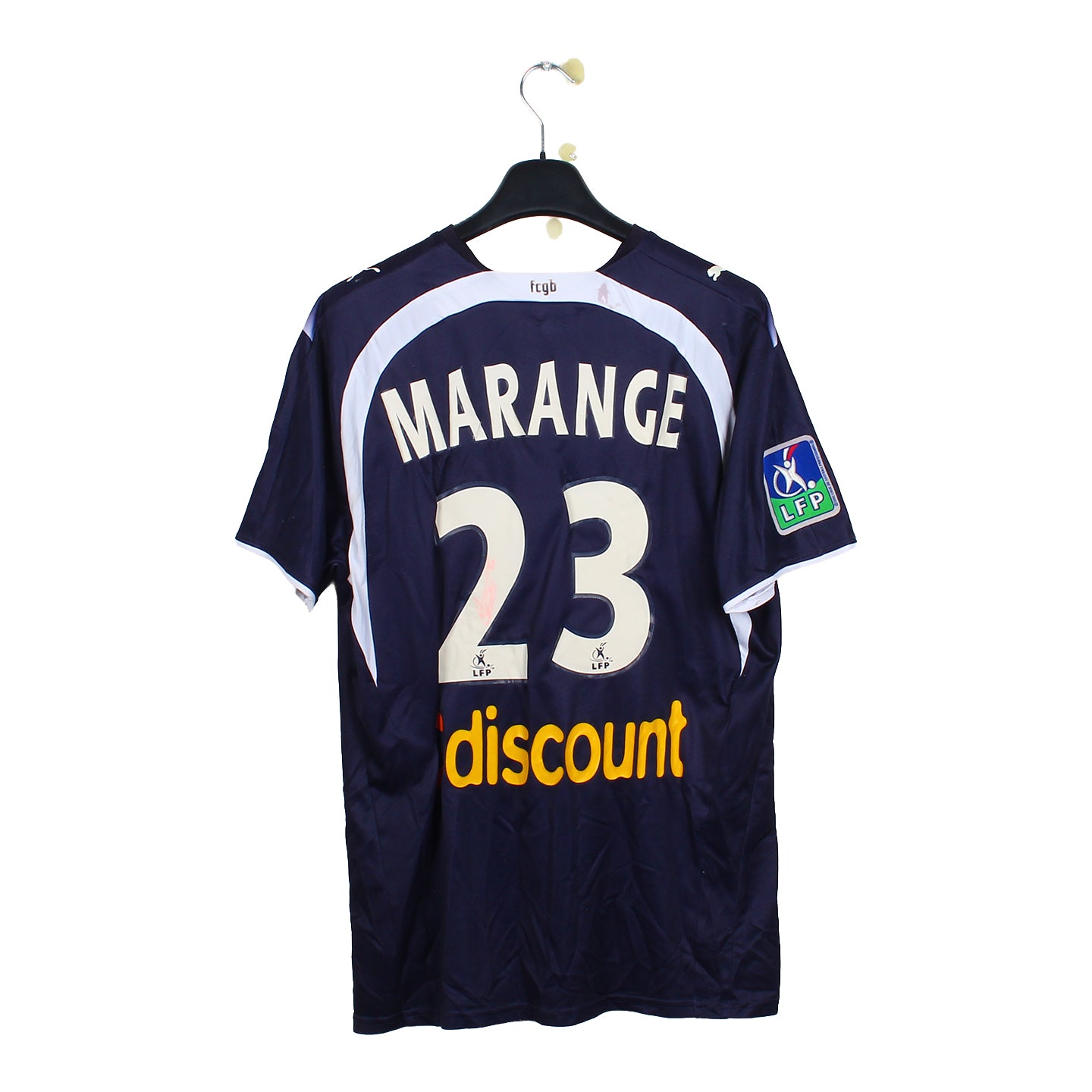 2006/07 - Girondins Bordeaux - Marange #23 (XL) [MATCH ISSUE] *signé*