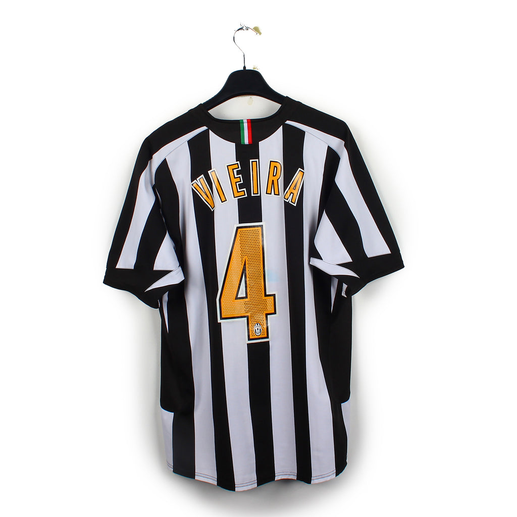 2005/06 - Juventus - Vieira #4 (L) *centenaire*