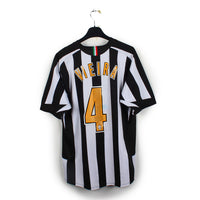 2005/06 - Juventus - Vieira #4 (L) *centenaire*
