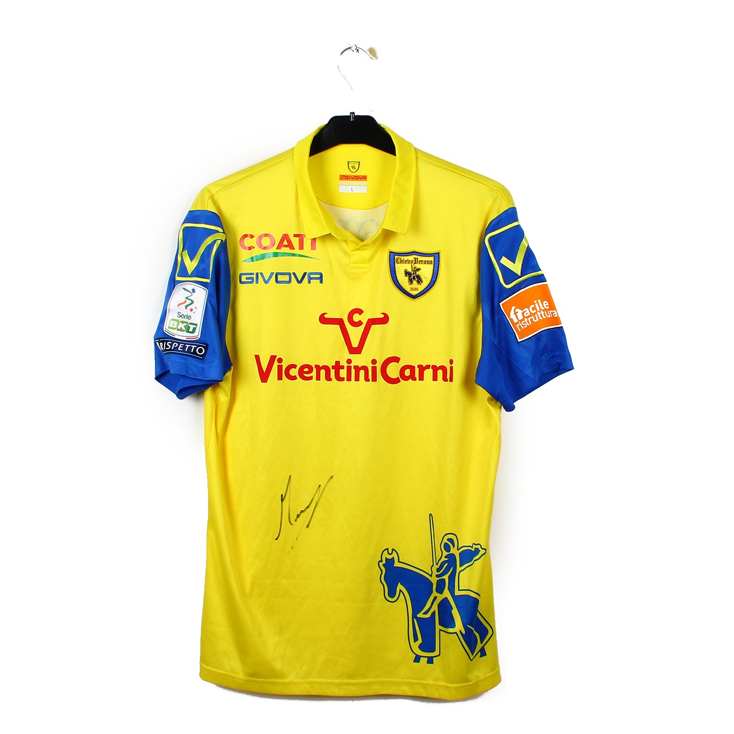 2019/20 - Chievo Verona - Meggiorini #24 (L) [MATCH ISSUE] *signé*