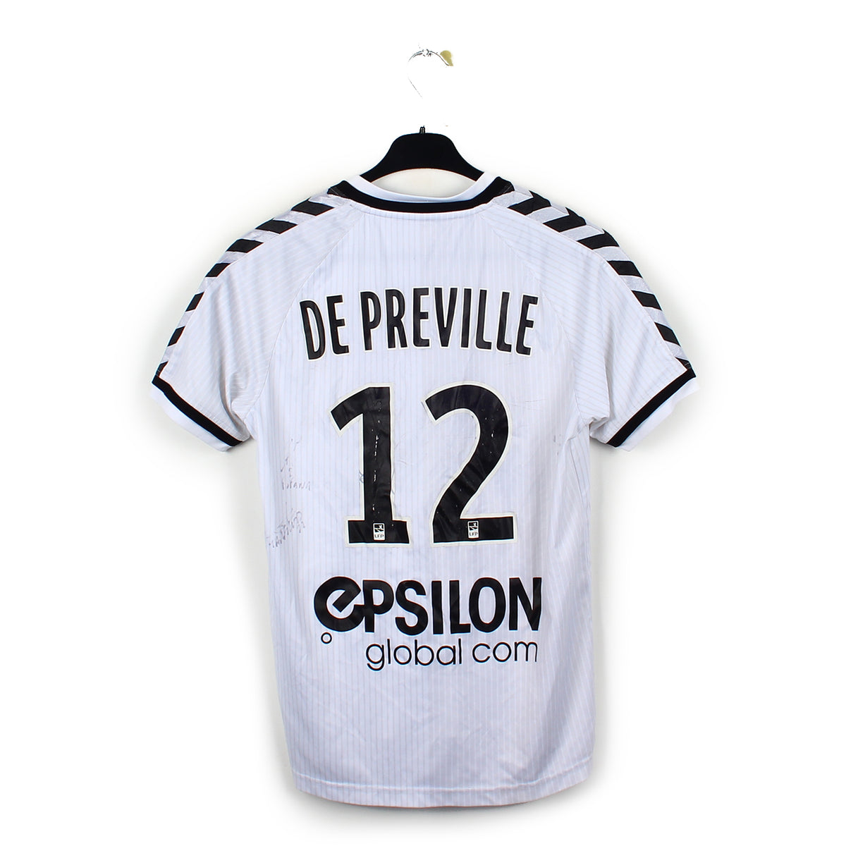 2014/15 - Stade de Reims - De Préville #12 (M) [MATCH ISSUE] *signé*