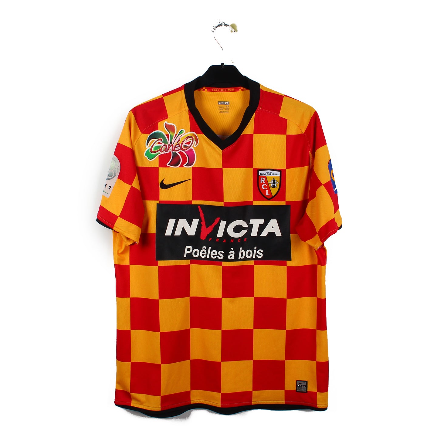 2008/09 - RC Lens - Boukari #7 (XL) [MATCH ISSUE]