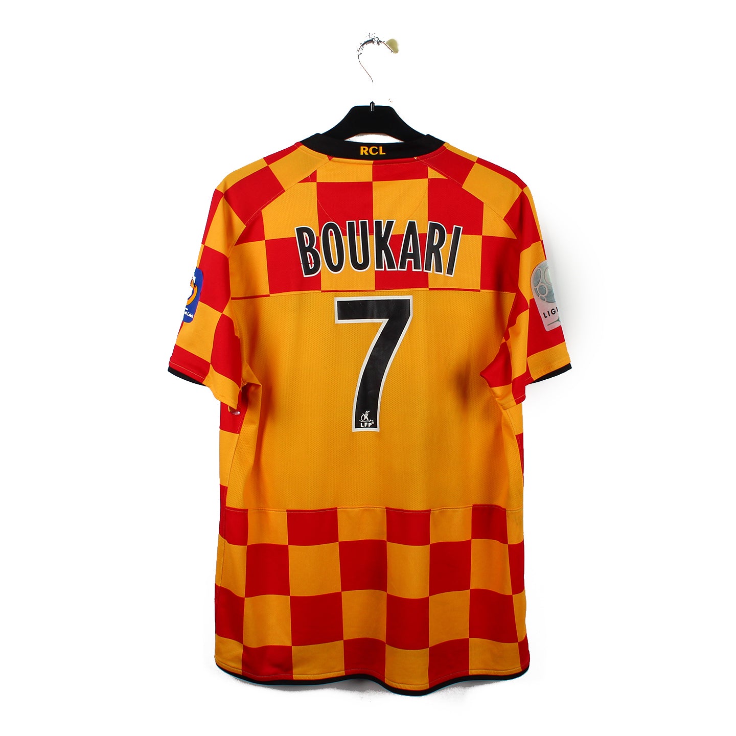 2008/09 - RC Lens - Boukari #7 (XL) [MATCH ISSUE]