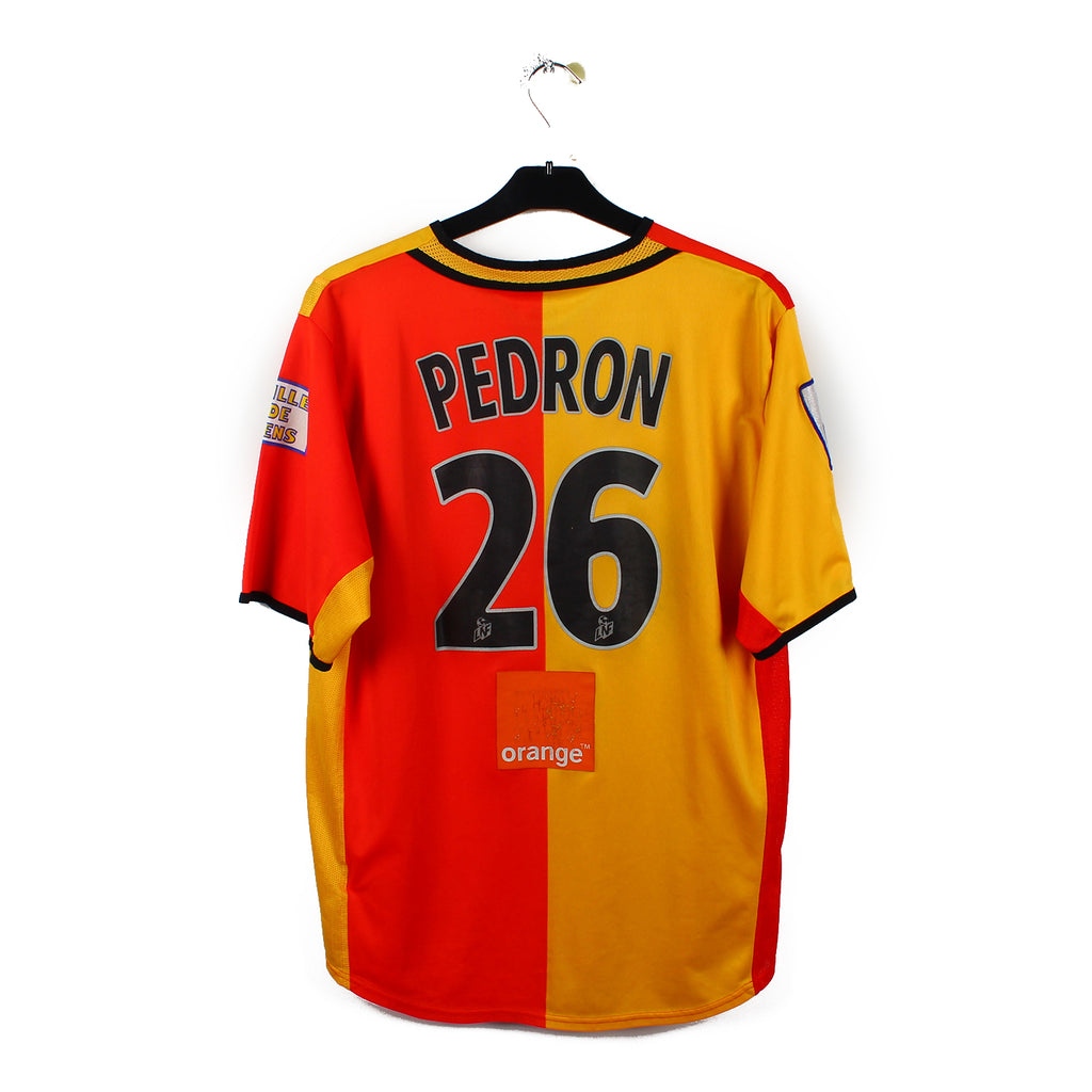 2001/02 - RC Lens - Pédron #26 (L) [MATCH ISSUE]