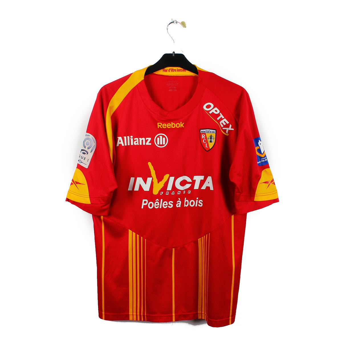2009/10 - RC Lens - Maoulida #9 (XL) [MATCH ISSUE]
