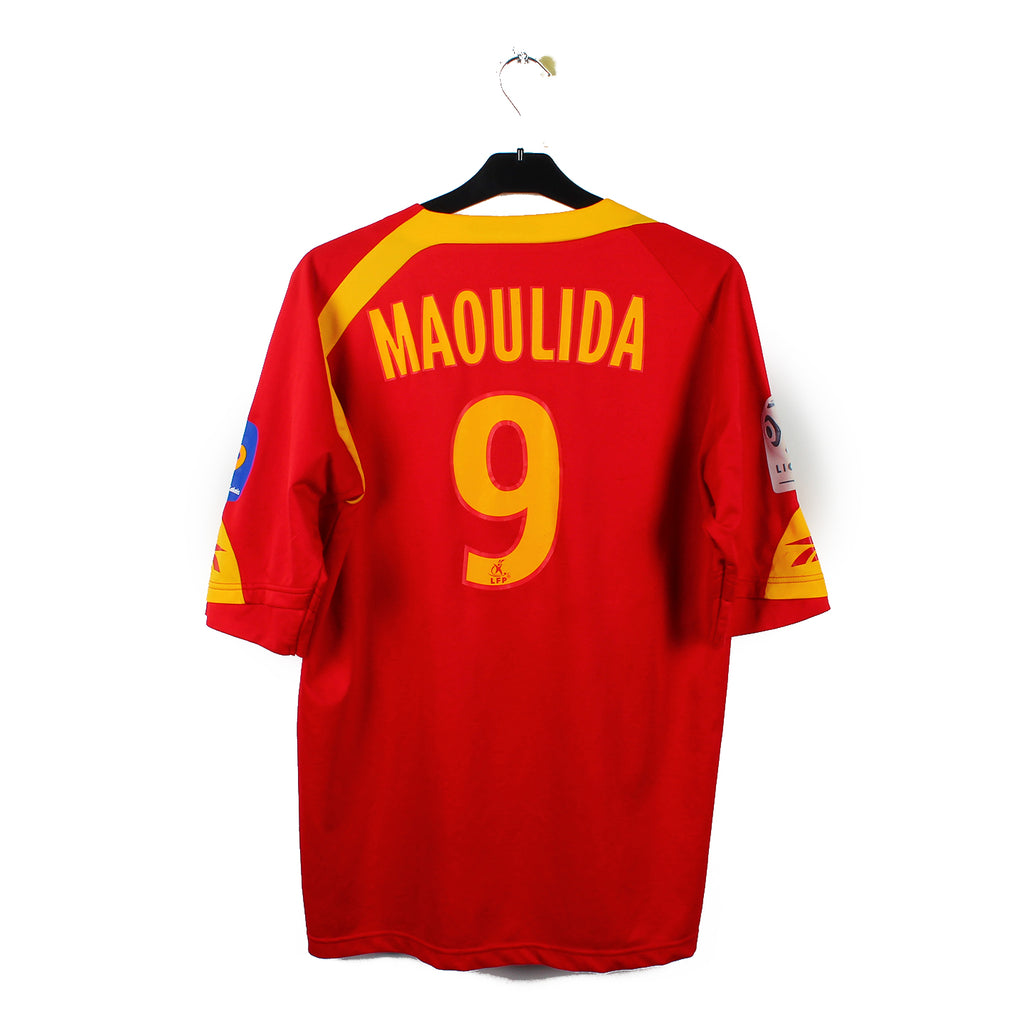 2009/10 - RC Lens - Maoulida #9 (XL) [MATCH ISSUE]