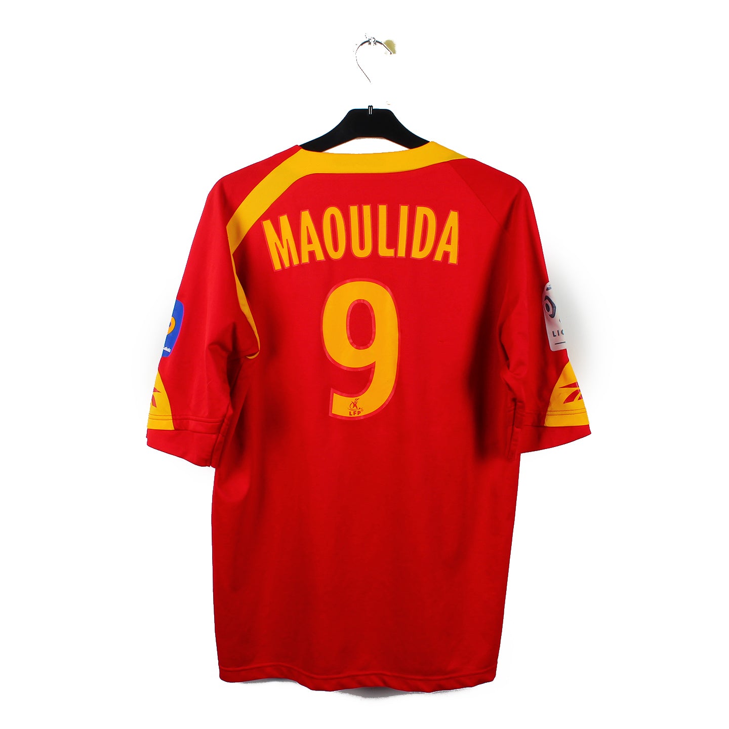 2009/10 - RC Lens - Maoulida #9 (XL) [MATCH ISSUE]