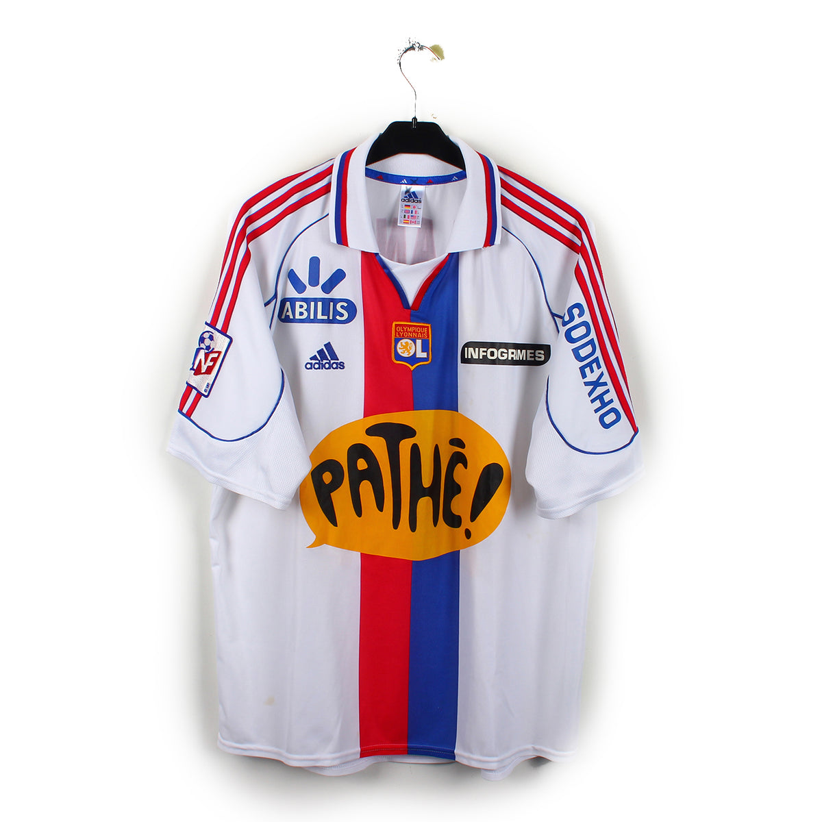 2000/01 - OL - Deflandre #2 (XL) [MATCH ISSUE] *signé*