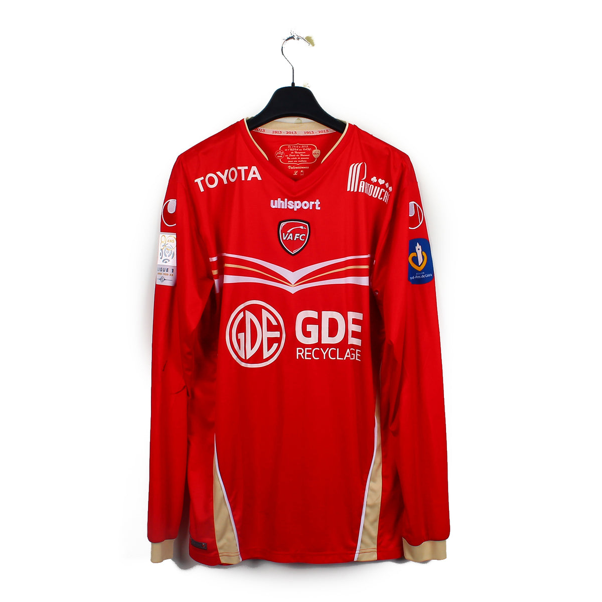 2012/13 - Valenciennes FC - Pujol #28 (L) [MATCH ISSUE] *signé*