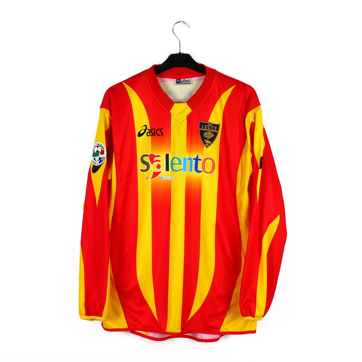 2005/06 - Lecce - Cassetti #77 (2XL) [MATCH ISSUE] *signé*