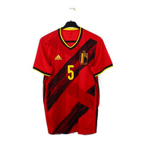 2020/21 - Belgique - Vertonghen #5 (M) *signé*