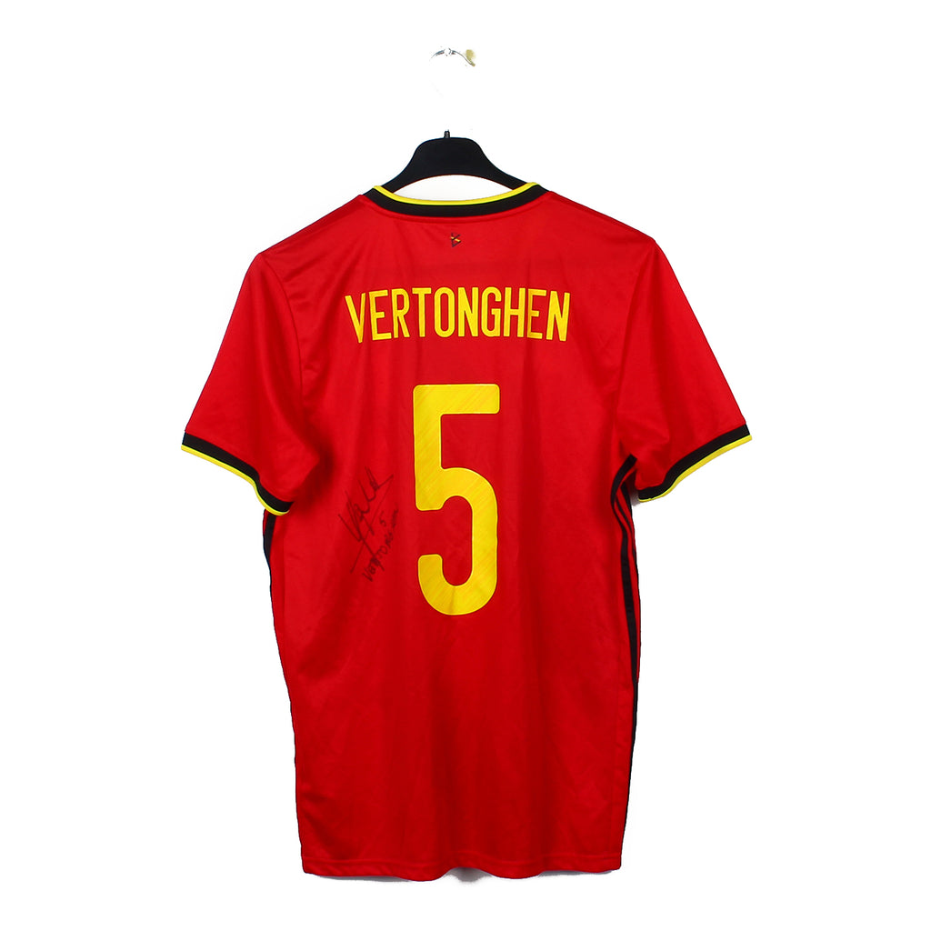 2020/21 - Belgique - Vertonghen #5 (M) *signé*