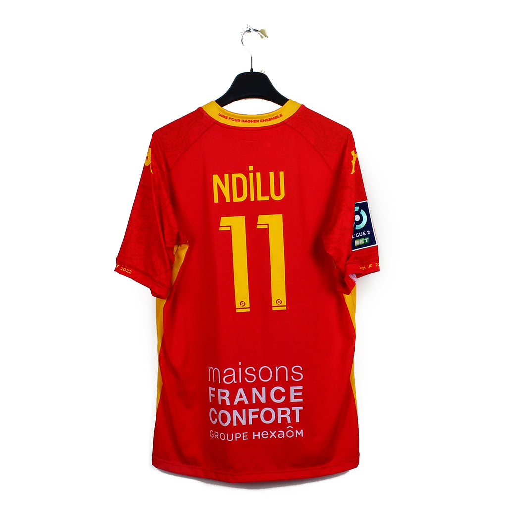 2021/22 - Quevilly-Rouen - Ndilu #11  (XL) [MATCH ISSUE]