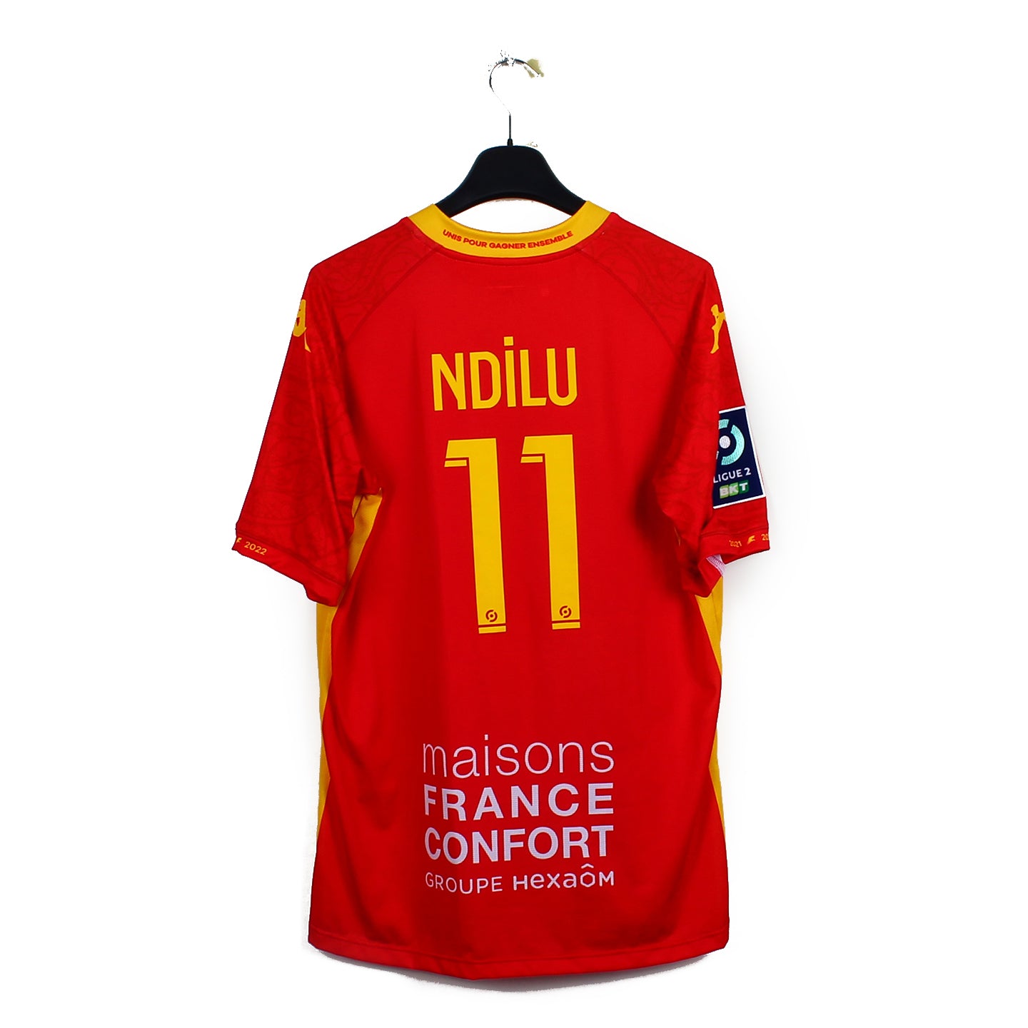 2021/22 - Quevilly-Rouen - Ndilu #11  (XL) [MATCH ISSUE]