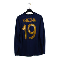 2022/23 - Equipe de France - Benzema #19 (L)