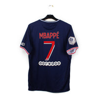 2020/21 - PSG - Mbappé #7 (L)