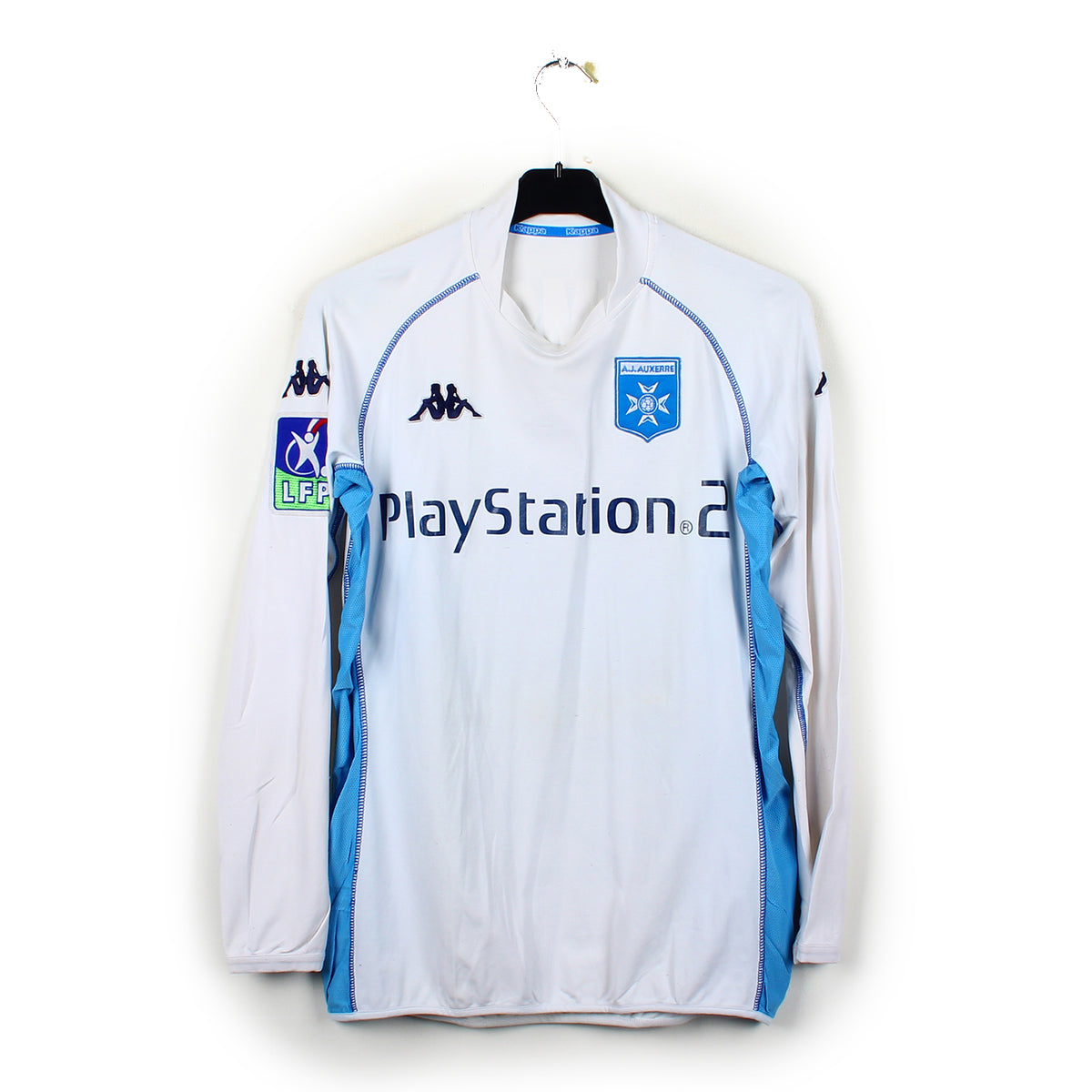 2002/03 - Auxerre - Boumsong #4 (XL) [MATCH ISSUE]
