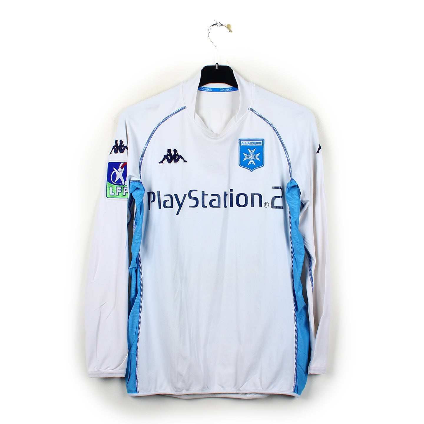 2002/03 - Auxerre - Boumsong #4 (XL) [MATCH ISSUE]