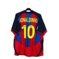 2003/04 - Barcelone - Ronaldinho #10 (S)