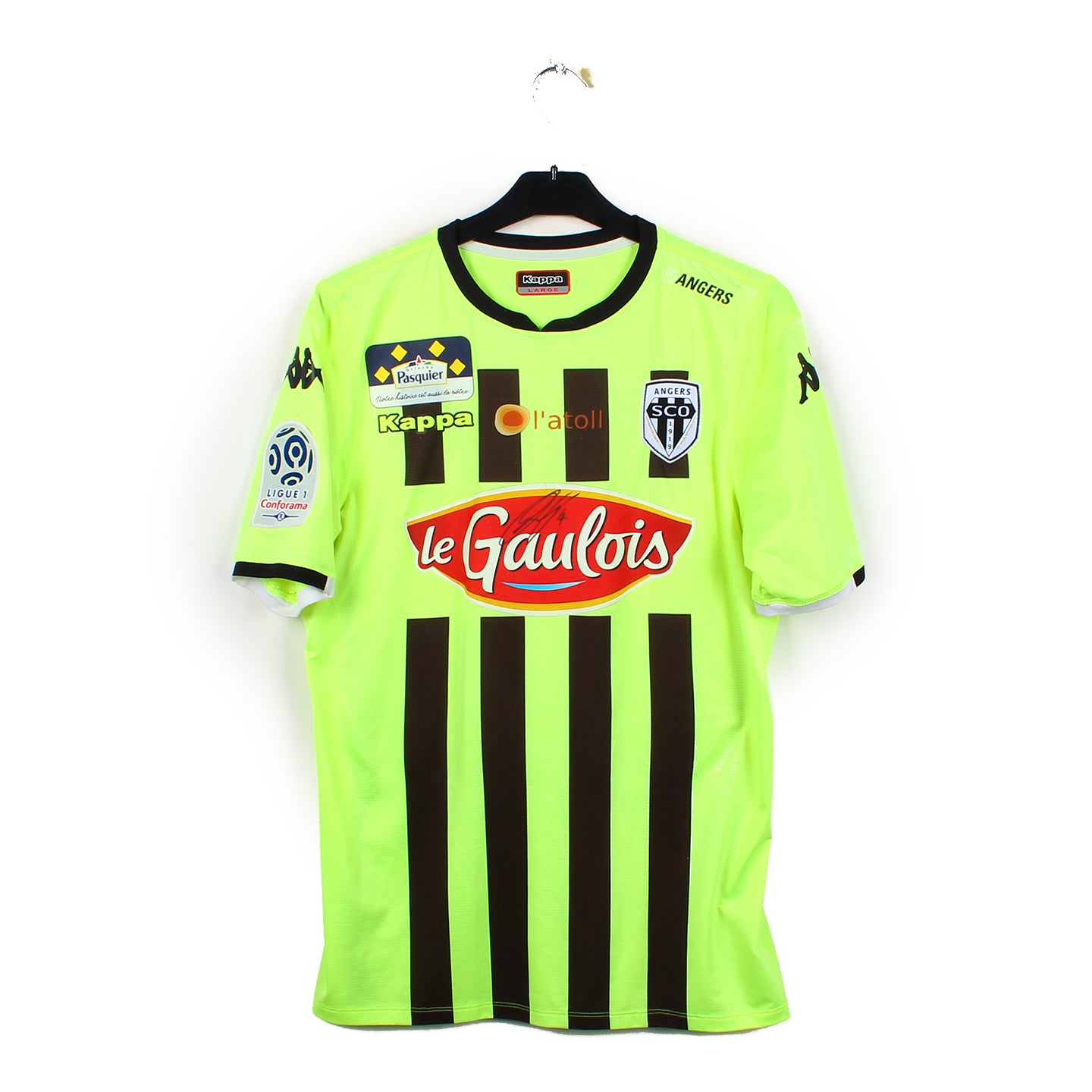 2019/20 - Angers SCO - Pavlovic #4 (L) [MATCH ISSUE] *signé*