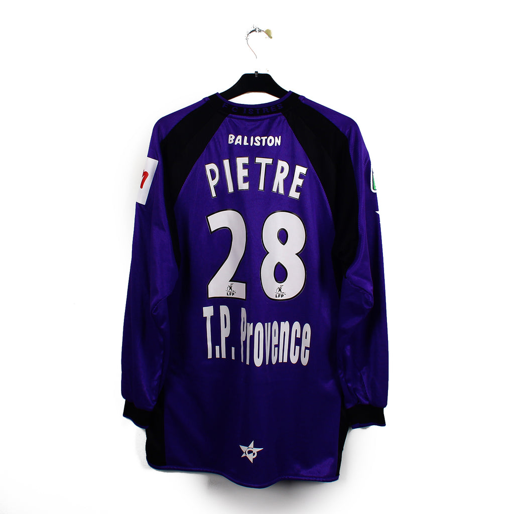 2003/04 - Istres FC - Pietre #28 (XL) [MATCH ISSUE]