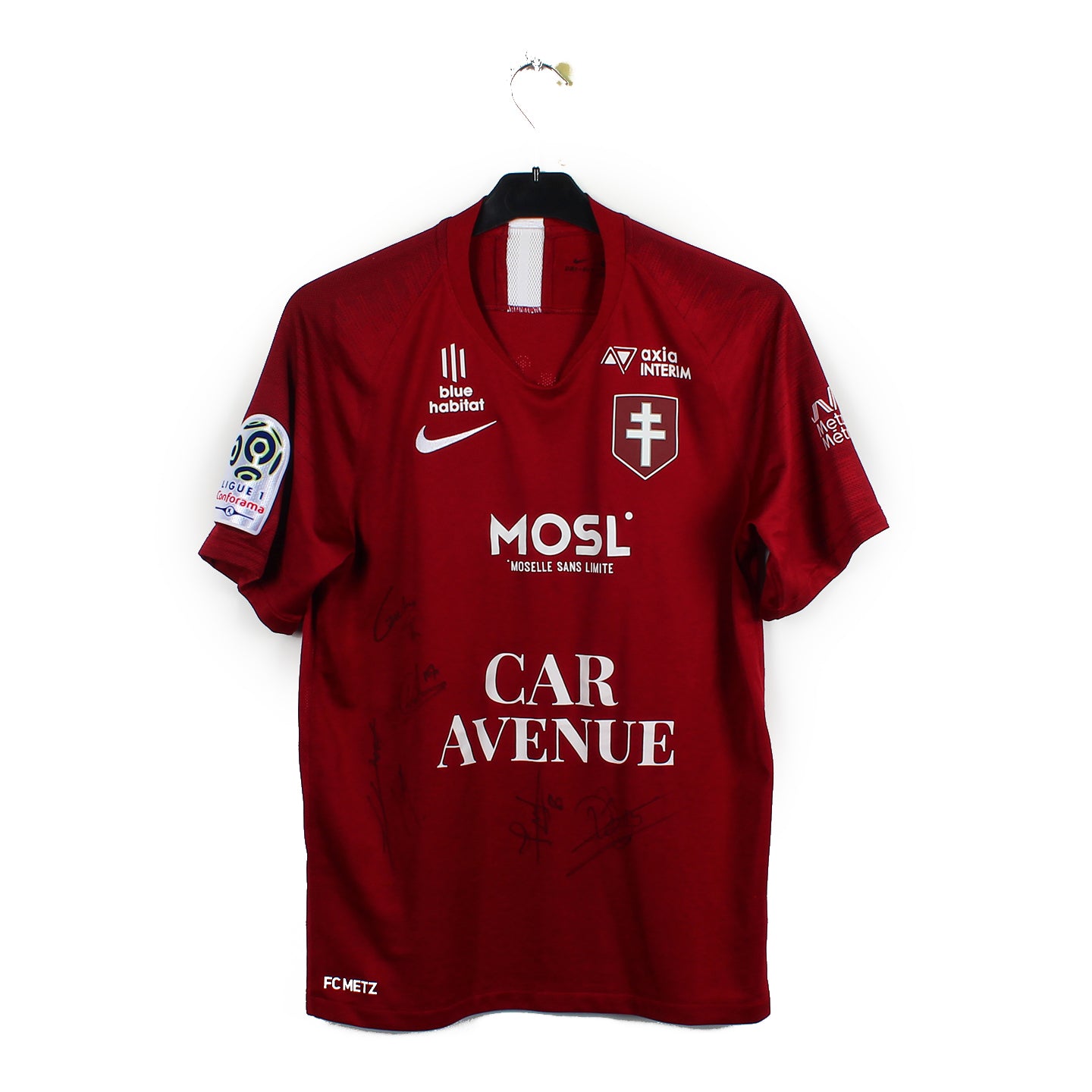 2019/20 - Metz FC - Maiga #19 (M) [MATCH ISSUE] *signé*
