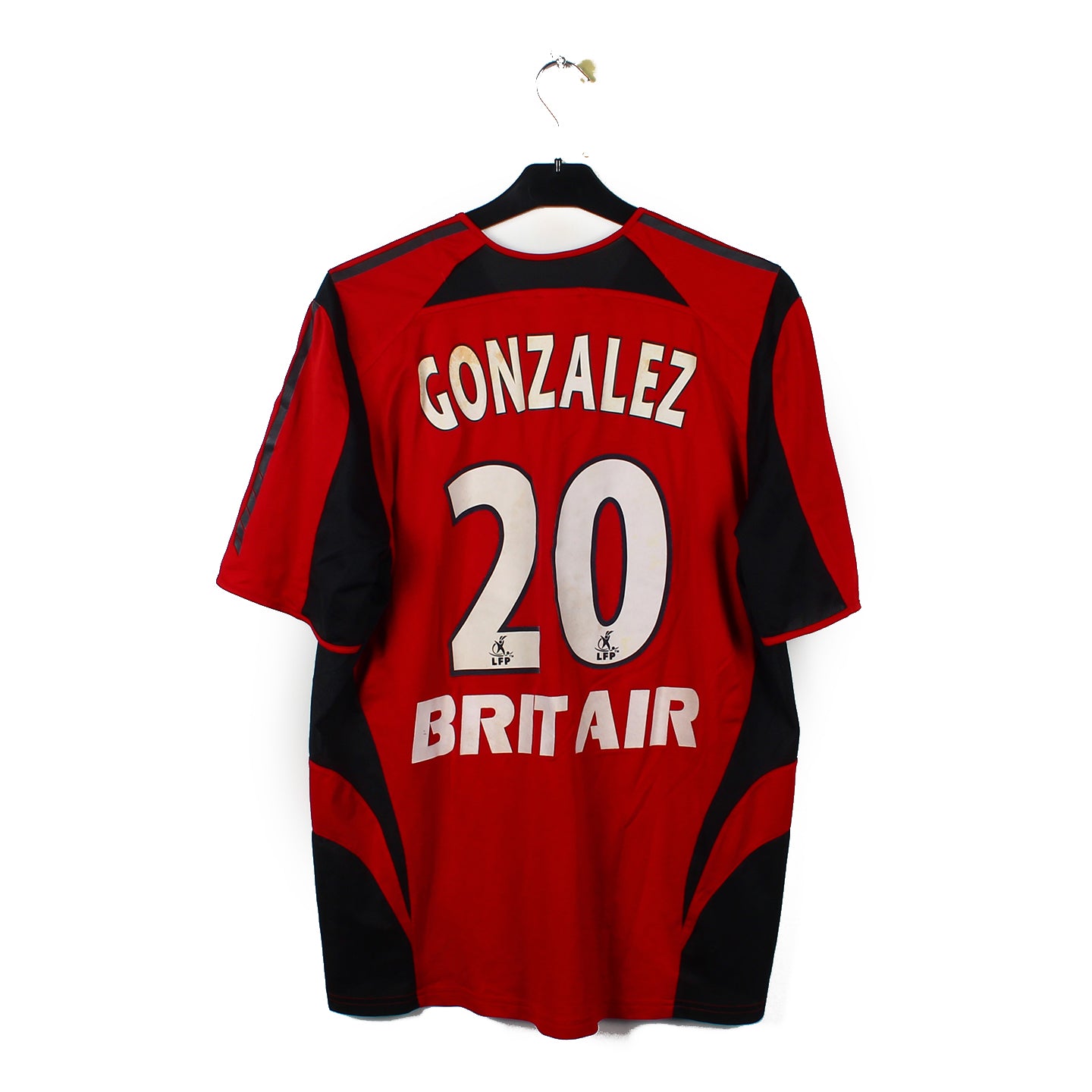 2005/06 - Guingamp - Gonzalez #20 (L) [MATCH ISSUE]