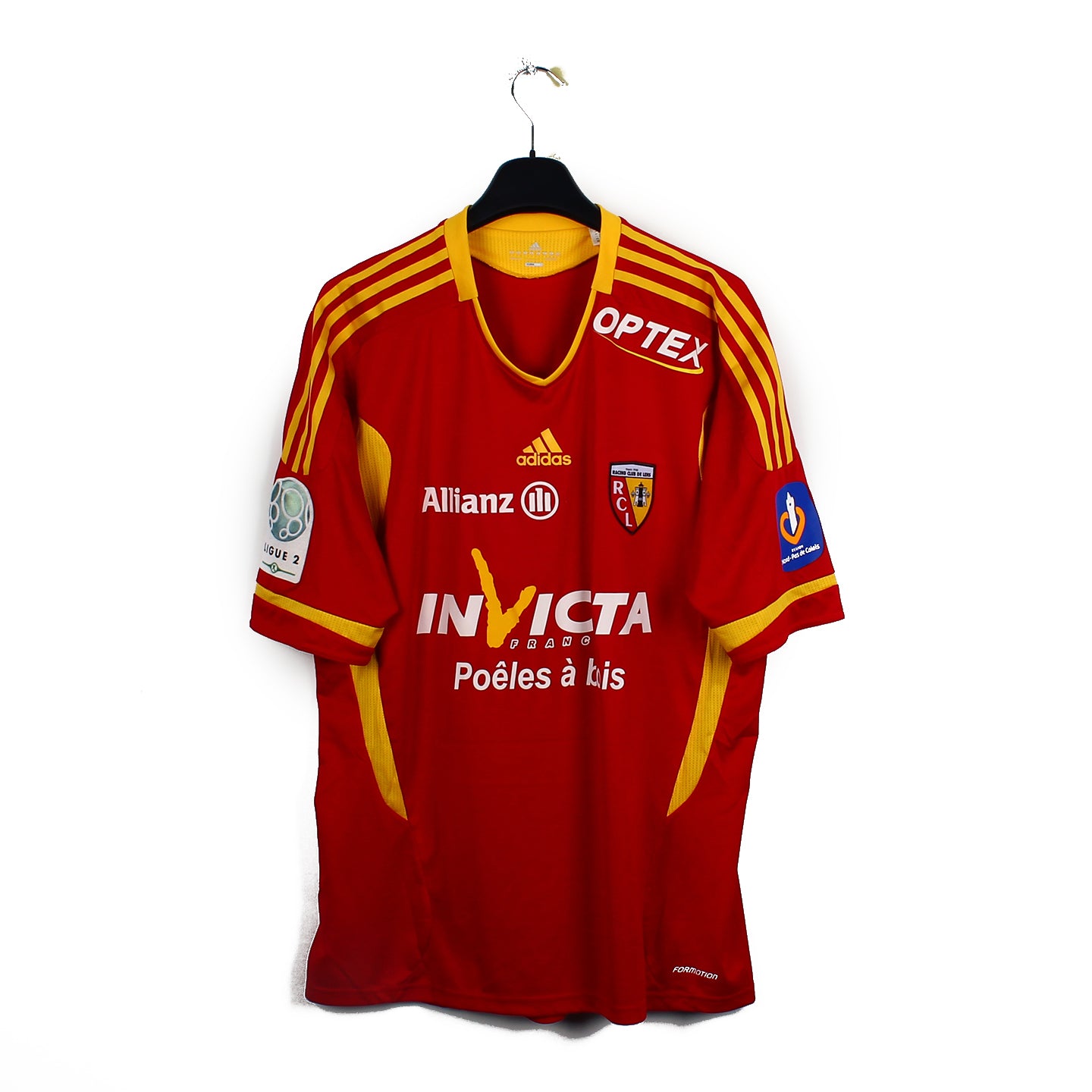 2011/12 - RC Lens - Pollet #9 (XL) [MATCH ISSUE]