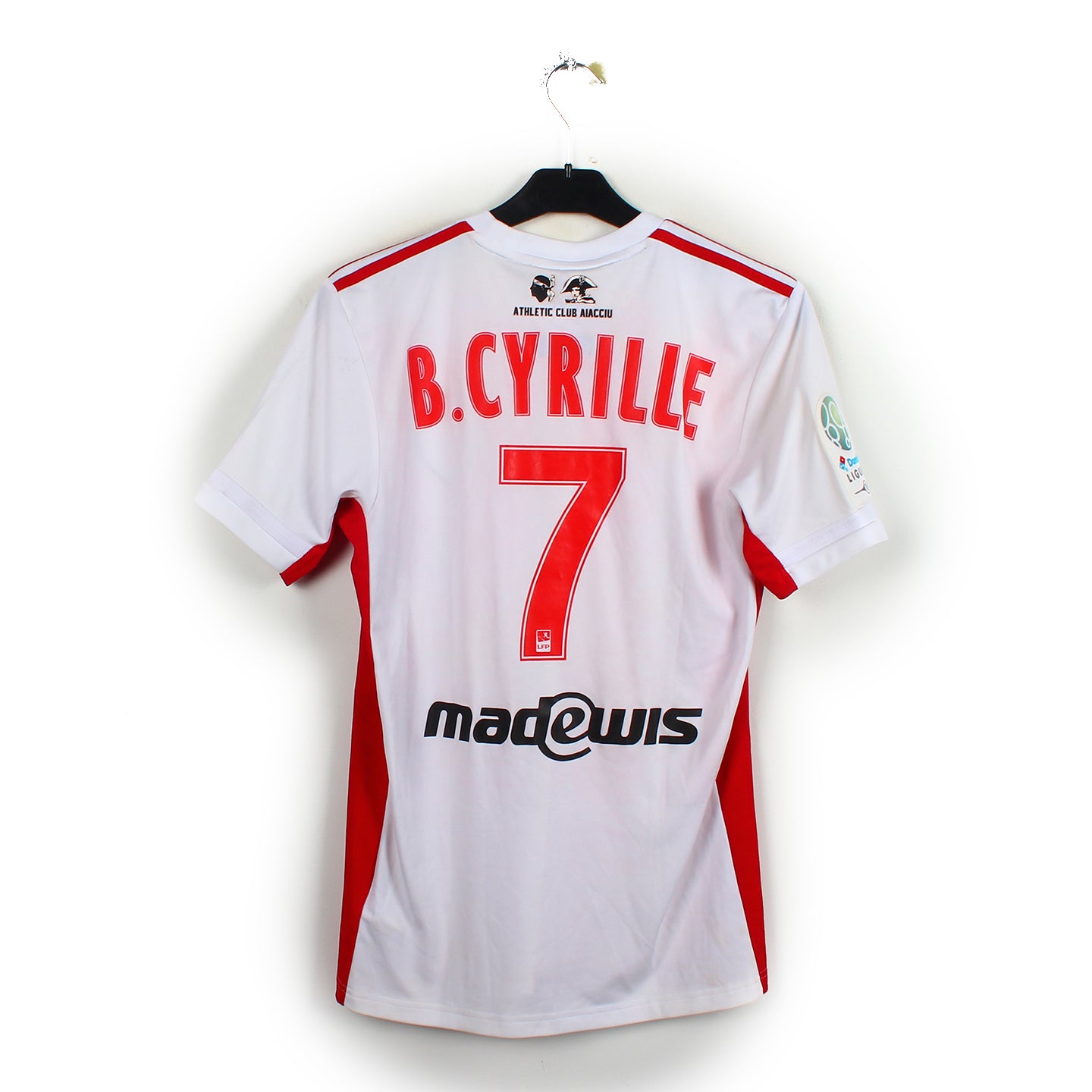 2019/20 - AC Ajaccio - B. Cyrille #7 (S) [MATCH ISSUE]
