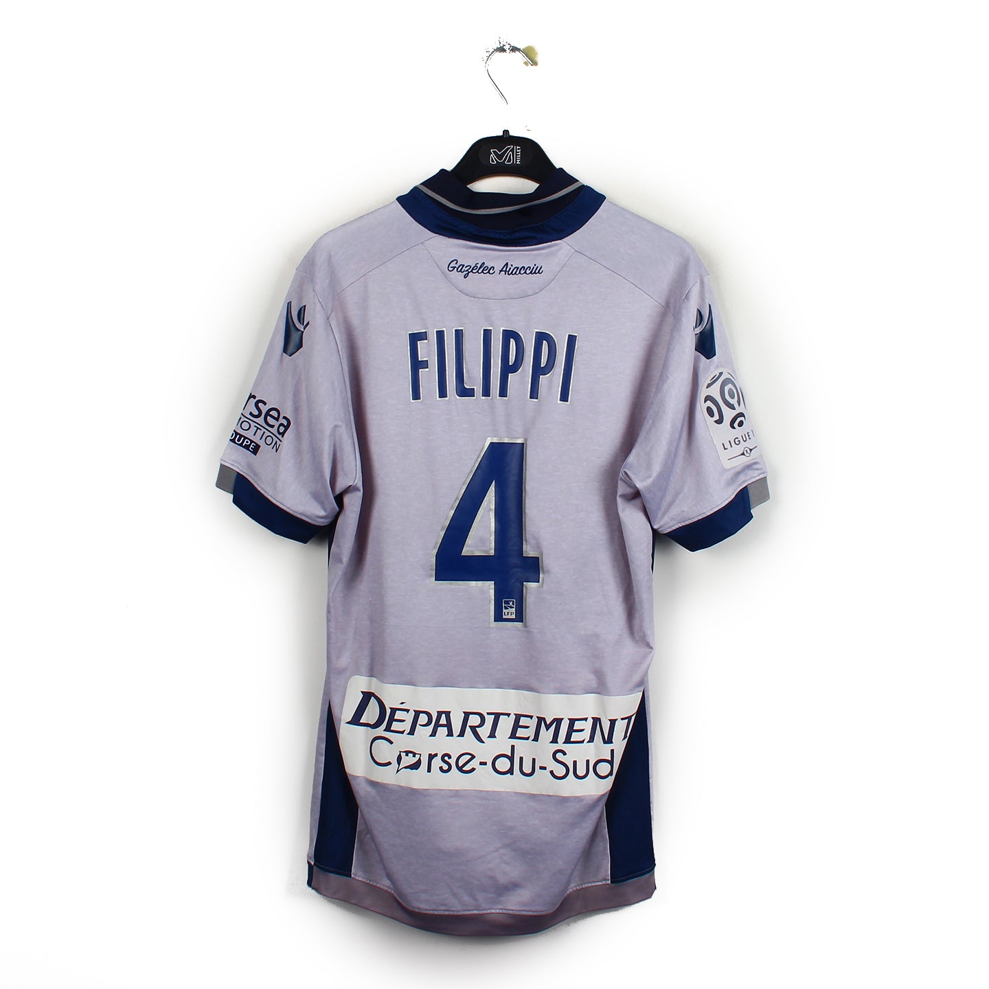 2015/16 - Gazelec Ajaccio - Filippi #4 (2XL) [MATCH ISSUE]