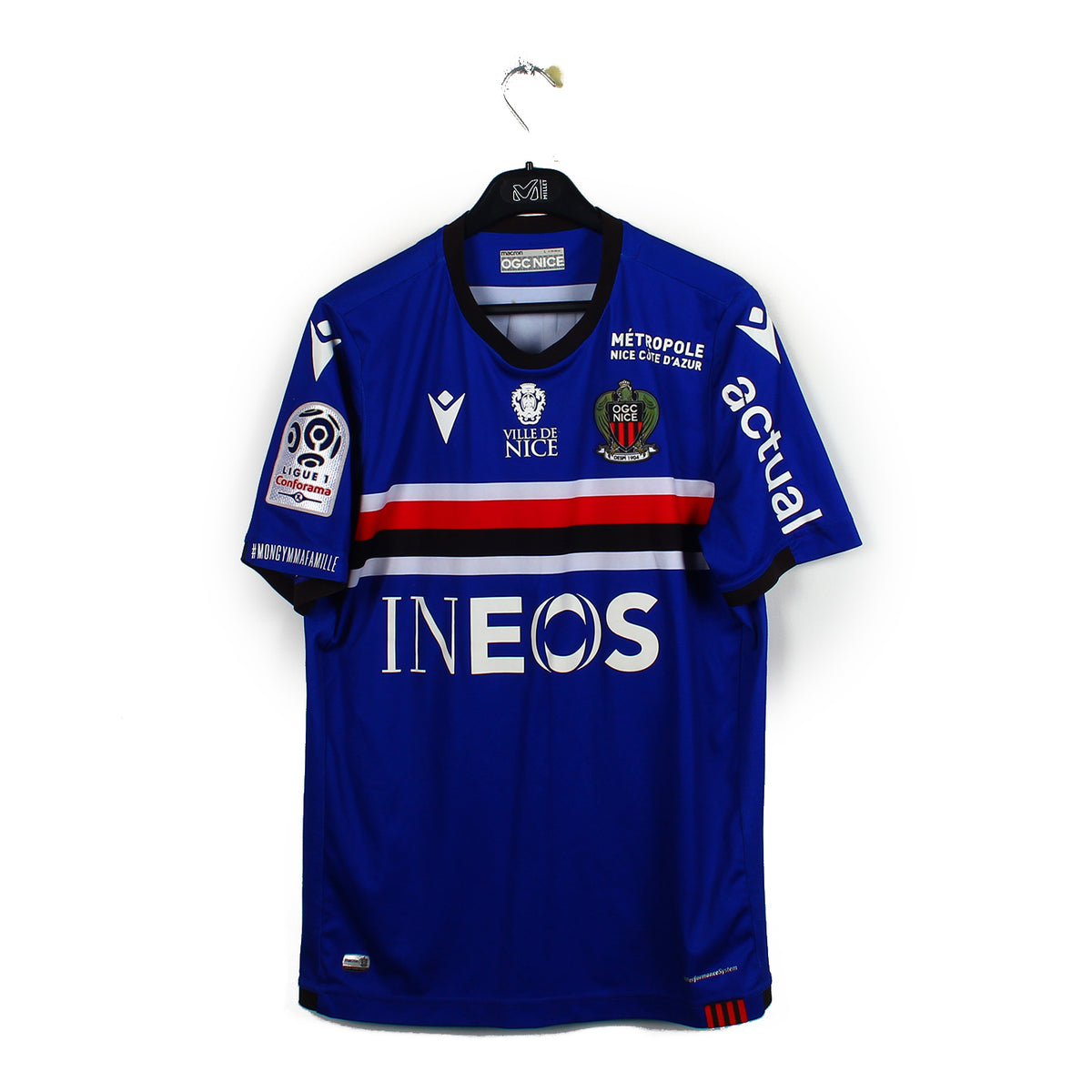 2019/20 - Nice OGC - Ganago #14 (L) [MATCH ISSUE]