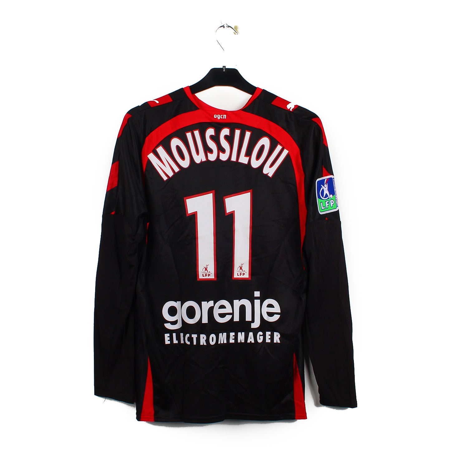 2006/07 - Nice OGC - Moussilou #11 (L) [MATCH ISSUE]
