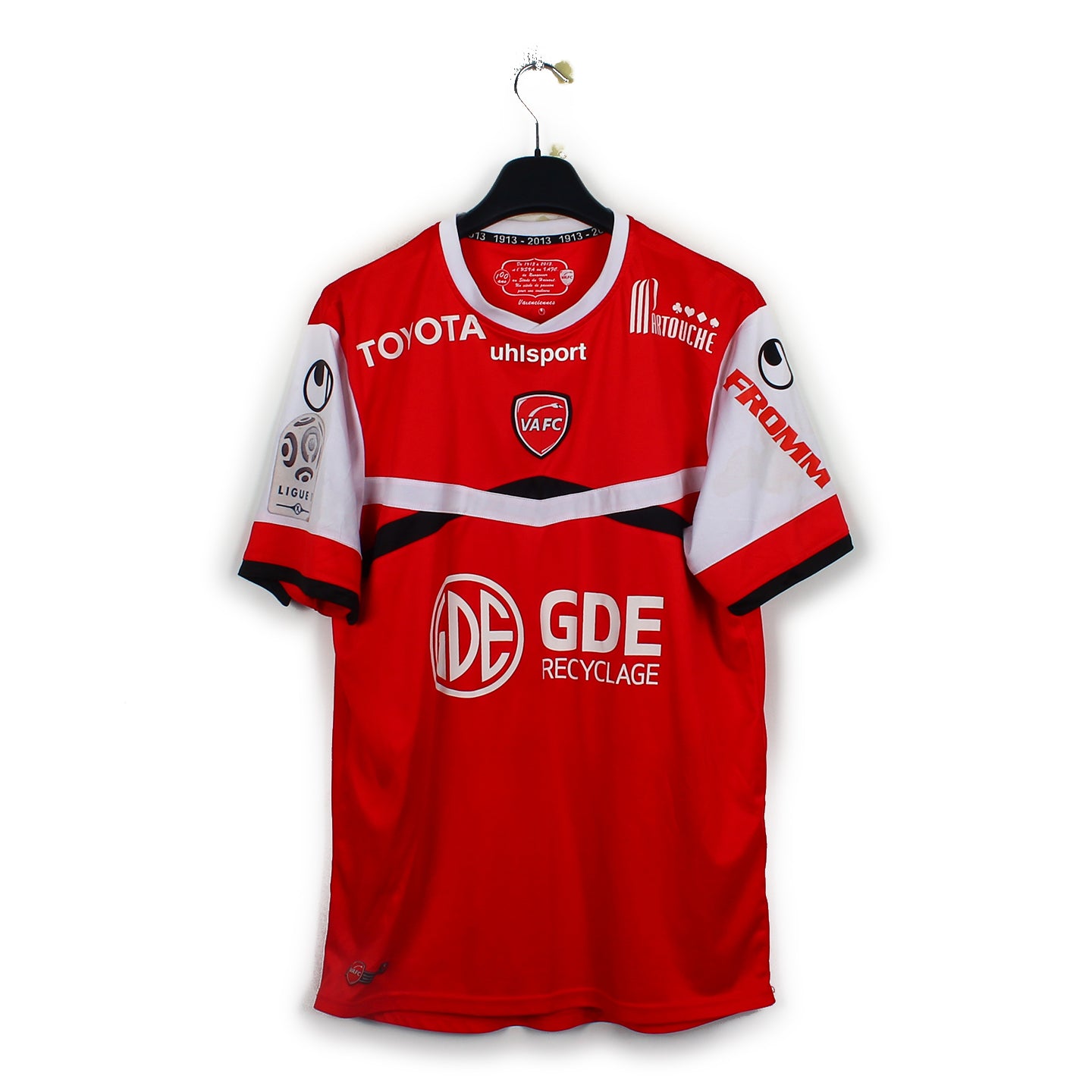 2013/14 - Valenciennes FC - Letallec #19 (L) [MATCH ISSUE]