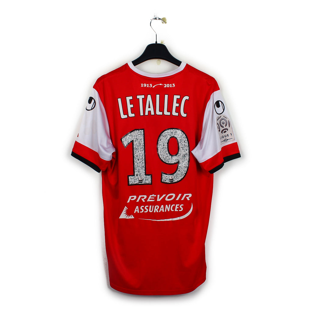 2013/14 - Valenciennes FC - Letallec #19 (L) [MATCH ISSUE]