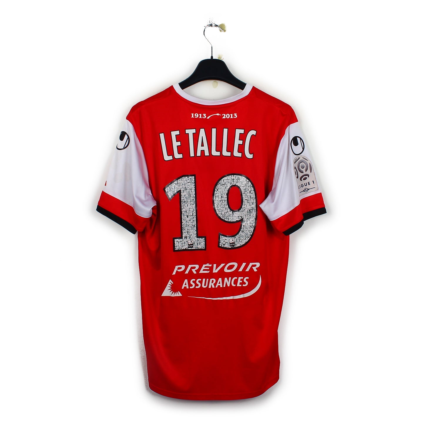 2013/14 - Valenciennes FC - Letallec #19 (L) [MATCH ISSUE]