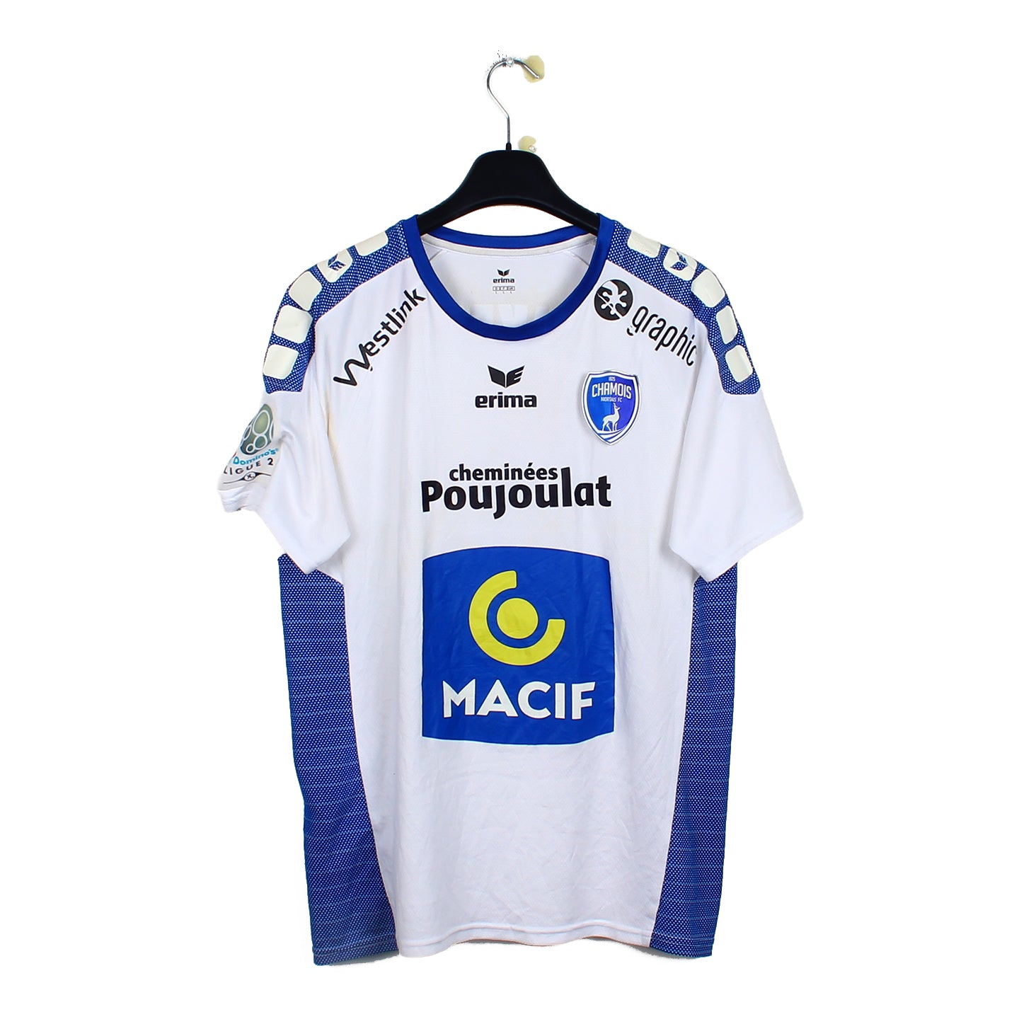2017/18 - Niort - Lamkel Ze #8 (L) [MATCH ISSUE]