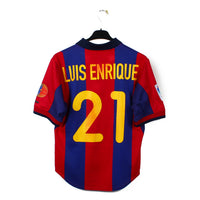2000/01 - Barcelone - Luis Enrique #21 (S)