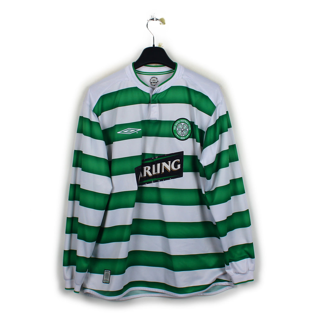 2003/04  - Celtic Glasgow - Larsson #7 (L) [stock pro]