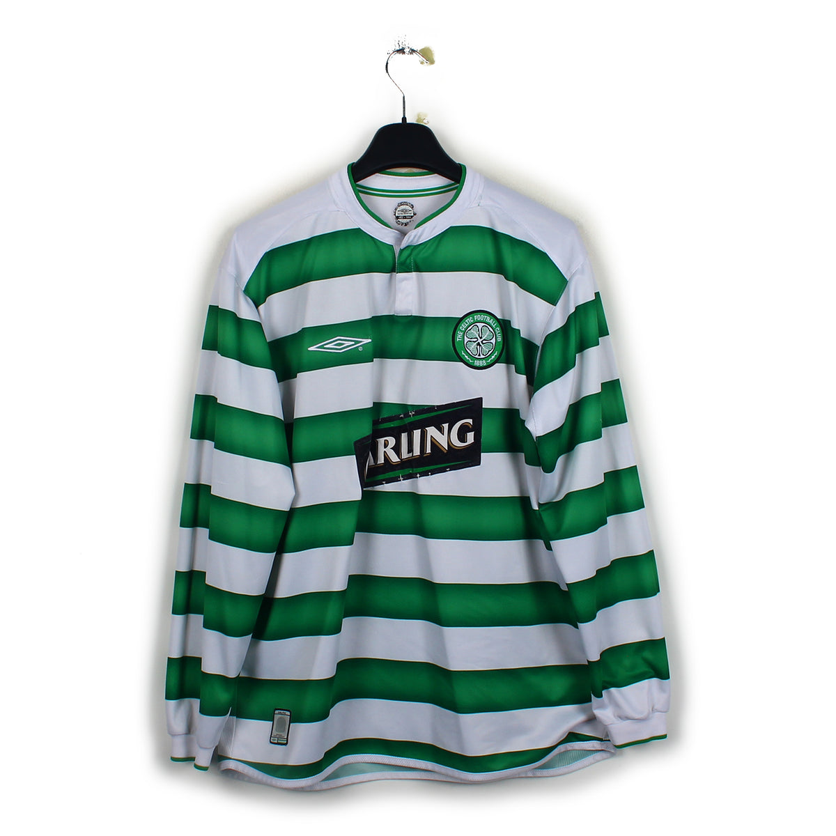 2003/04  - Celtic Glasgow - Larsson #7 (L) [stock pro]