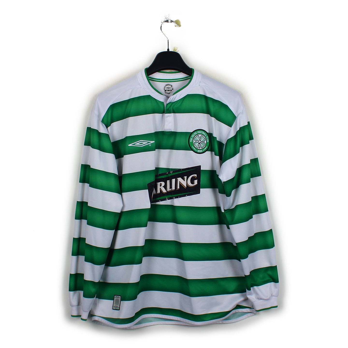 2003/04  - Celtic Glasgow - Larsson #7 (L) [stock pro]