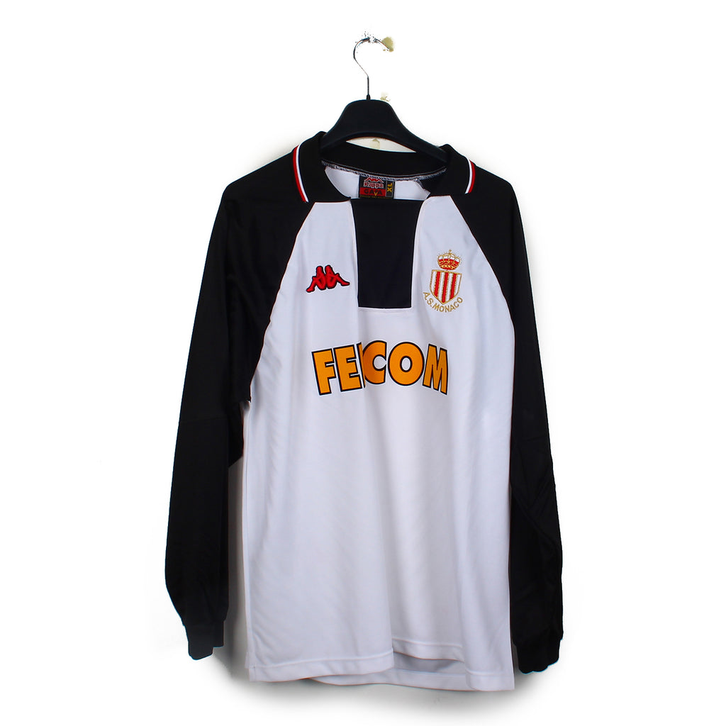 1999/00 - AS Monaco - Barthez #1 (XL) [MATCH ISSUE] *signé*