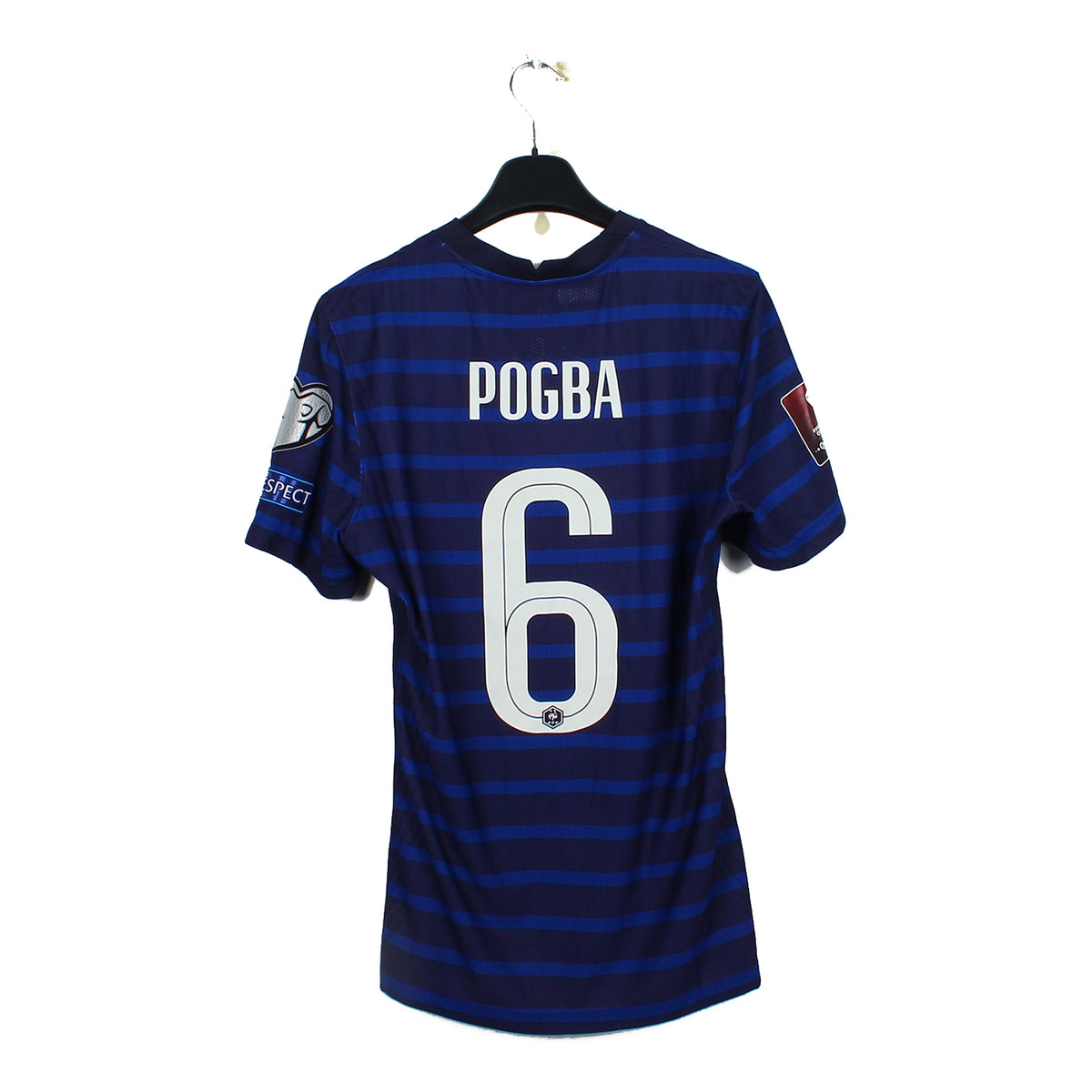 2020/21 - Equipe de France - Pogba #6 (L) [WORN vs Ukraine]