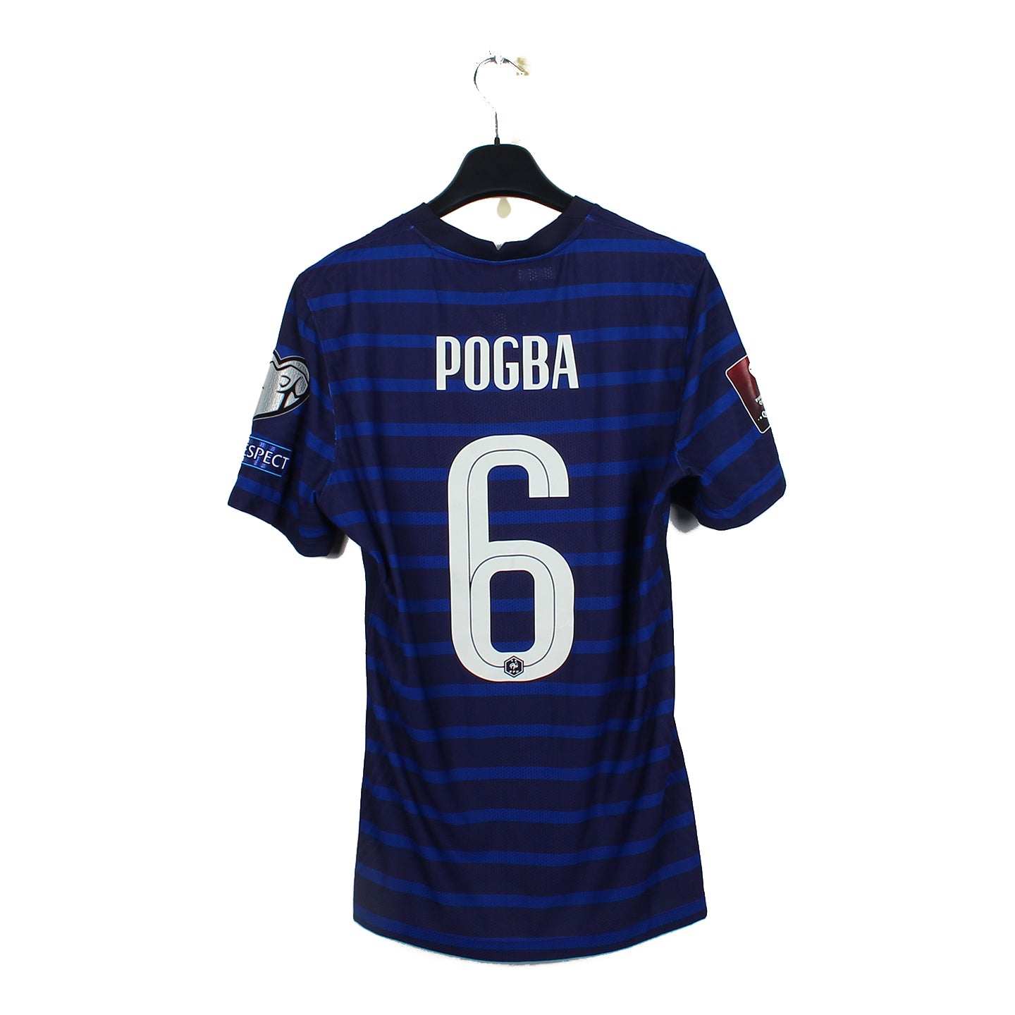 2020/21 - Equipe de France - Pogba #6 (L) [WORN vs Ukraine]