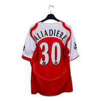 2004/05 - Arsenal FC - Aliadière #30 (XL) [MATCH ISSUE]