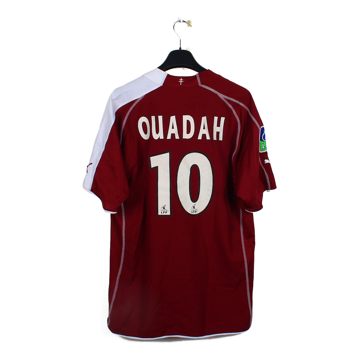2005/06 - Metz FC - Ouadah #10 (XL) [WORN]