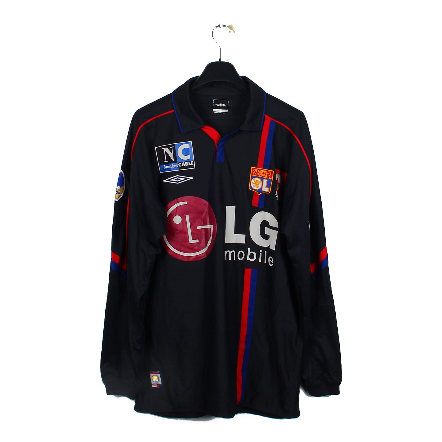 2004/05 - OL - Govou #14 (XL) [WORN vs Ajaccio]