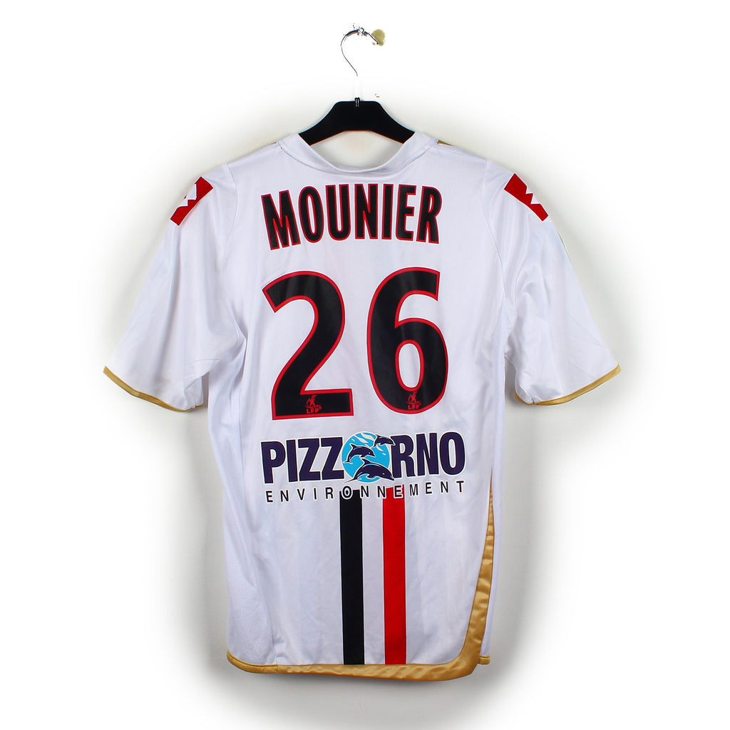 2009/10 - Nice OGC - Mounier #26 (L) [MATCH ISSUE] *signé*