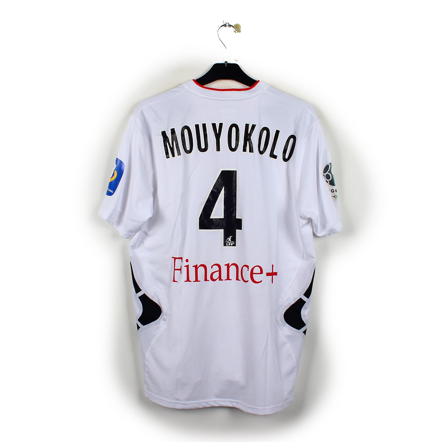 2008/09 - US Boulogne - Mouyokolo #4 (XL) [MATCH ISSUE]