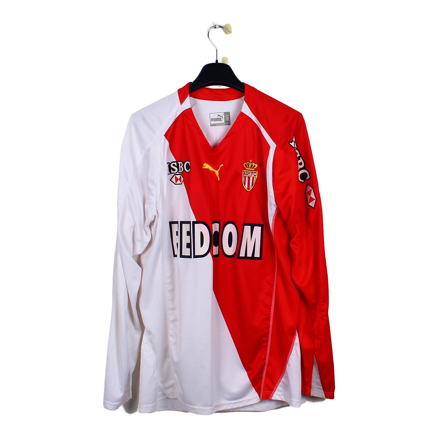 2004/05 - AS Monaco - Lescure #20 (XL) [MATCH ISSUE]
